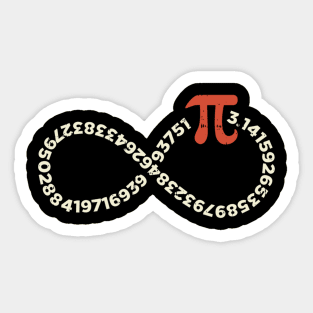 Pi Day T-Shirt 3.14 Cool Funny Nerd Math Geek Sticker